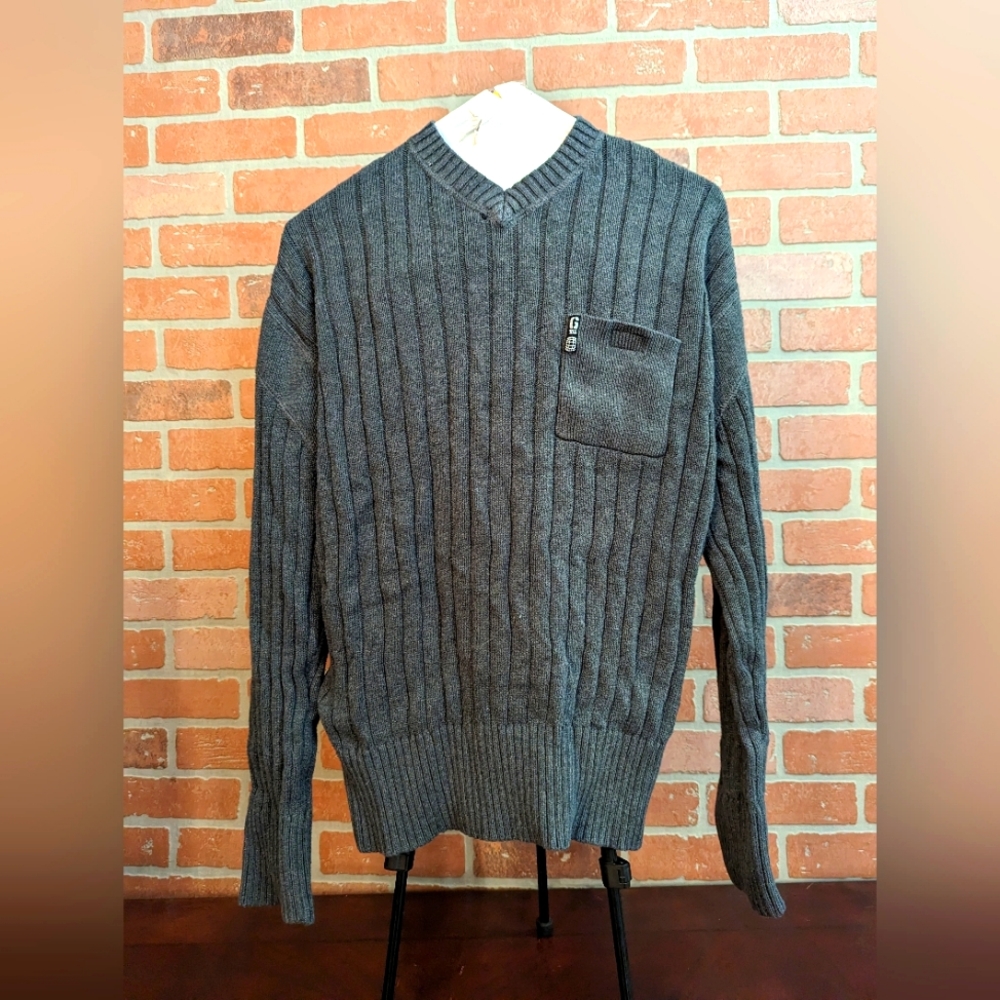 Guess military sweater